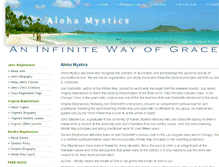 Tablet Screenshot of alohamystics.com